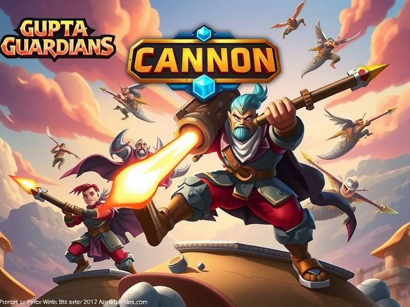 Gupta Guardians Cannon Clash Game Banner